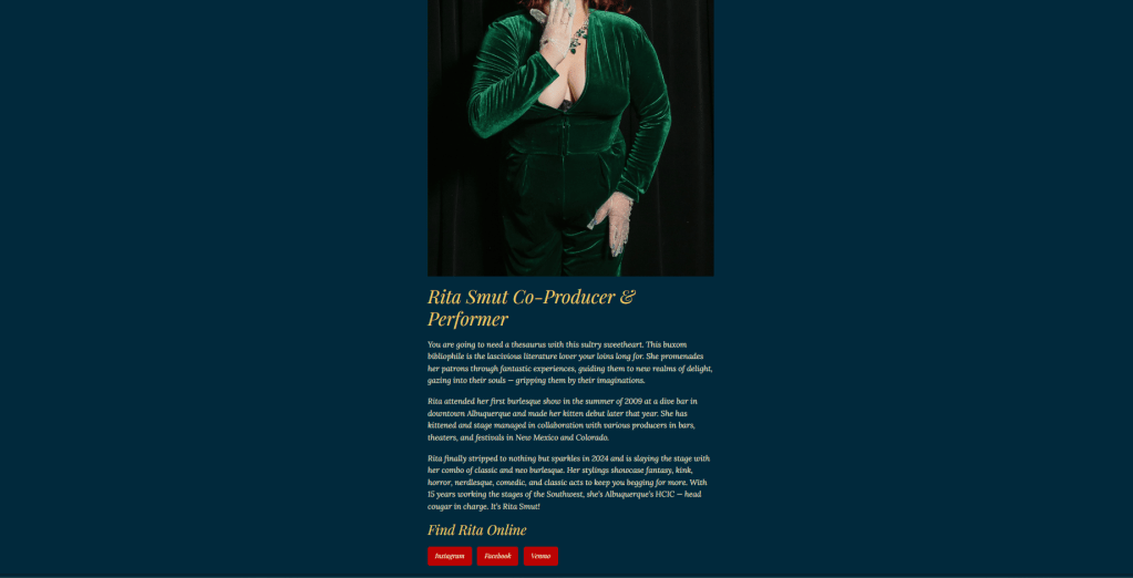 FSE website Rita Smut