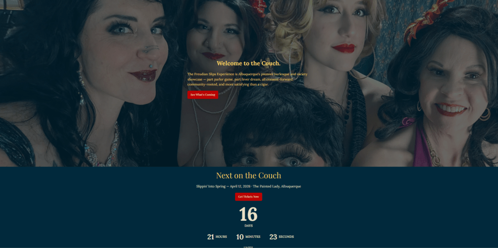 FSE website homepage